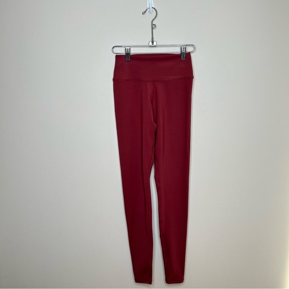 Alphalete Alphaluxe  Wonder 27" Leggings Shaped Butt Red Size XS - Picture 2 of 7